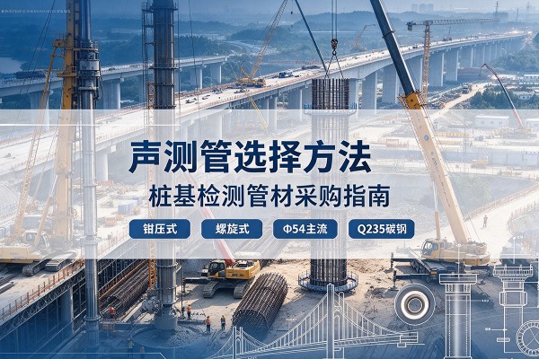 大洼声测管选型标准